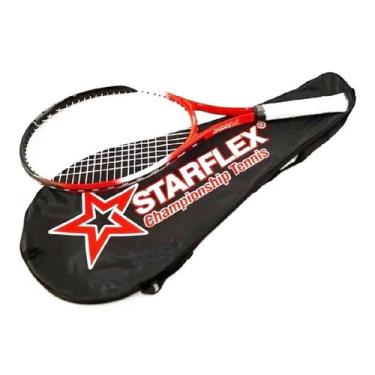 Imagem de Raquete de Tênis Starflex Championship Tennis Vermelha, Vermelho