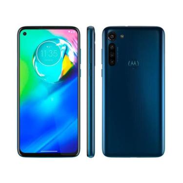 Imagem de Smartphone Motorola Moto G8 Power 64GB Azul - Atlântico 4G 4GB RAM Tel