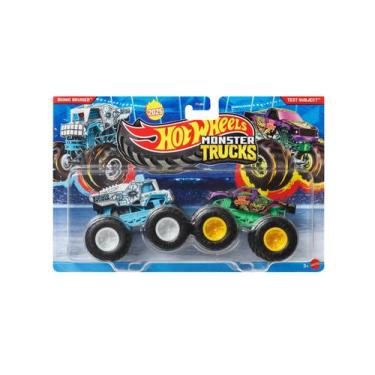 Imagem de Hot Wheels Monster Truck Pack Com 2 - Mattel Fyj64 Escolha, Jcc68