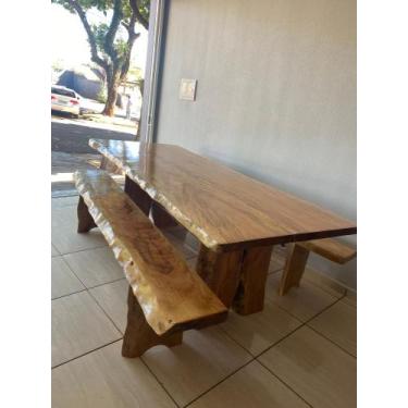 Imagem de Mesa de peroba - Espaço nobre