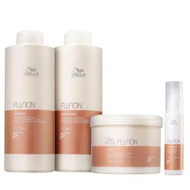 Imagem de Wella Professionals Fusion Duo 1L + Mascara 500ml + Intense Repair 70m