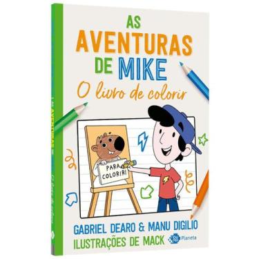 Imagem de As aventuras de Mike, O livro de colorir Capa comum, Outro Planeta