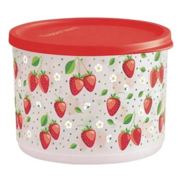 Imagem de Refri Line 2,1l Tupperware Redondo, Morango