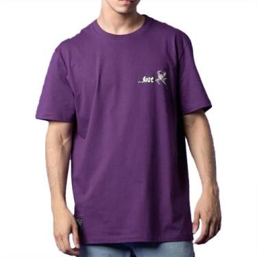 Imagem de Camiseta Lost Joker Punch Lost SM25 Masculina Roxo Figo, Purple, P