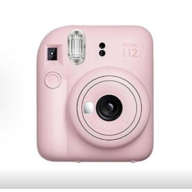Imagem de Câmera INSTAX mini 12 rosa com exposição automática com filme Instax M
