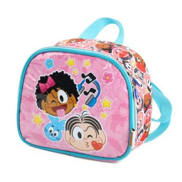 Imagem de Lancheira Térmica Escolar infantil Monica Luxcel, Rosa