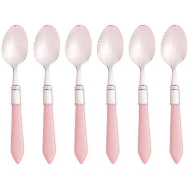 Imagem de Jogo de Colher de Inox Lyor Mother Pearl 6 Peças