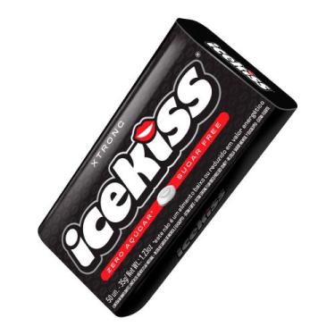 Imagem de Pastilha IceKiss Xtrong Extra Forte Zero Açúcar 50 Unidades
