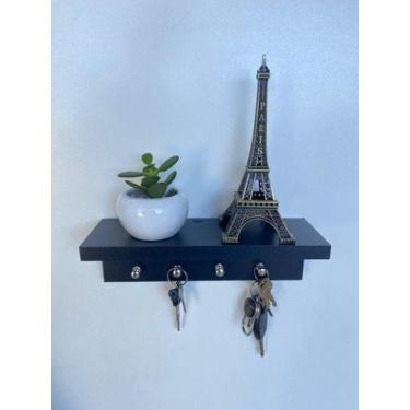 Imagem de Porta Chaves De Parede Organizador Decoração Para Casa - Noachy