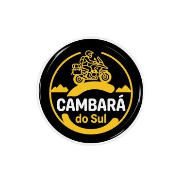 Imagem de Adesivo Resinado Cambará do Sul RS Decorativo 3D para Carro e Moto Acabamento Brilhante Teu Adesivo