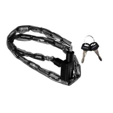 Imagem de Cadeado Elleven tipo corrente 80cm X 3,5mm (13881)