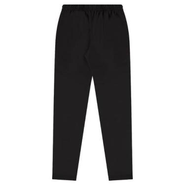 Imagem de Calça Legging Infantil em Cotton Bee Loop, Preto, 3