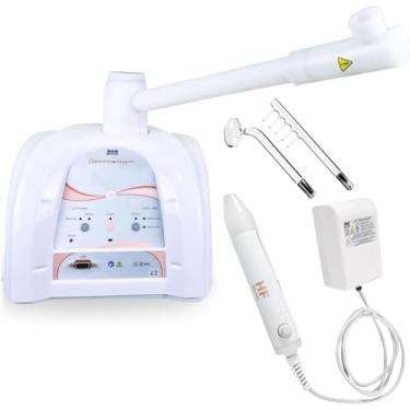 Imagem de Kit Novo Dermosteam Aparelho de Vapor de Ozônio e Alta Frequência HF - Ibramed (220, Volts)