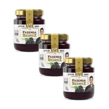 Imagem de Combo Geleia de Amora 270g Fazenda Sedrez - 3 unid
