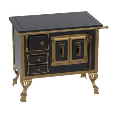 Imagem de Fogao a Lenha Venax GII n 1 Colonial Premium Preto SD
