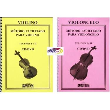 Imagem de Kit 2 Métodos Violino E Violoncelo  Nadilson E Nelson M Gama - Ricordi