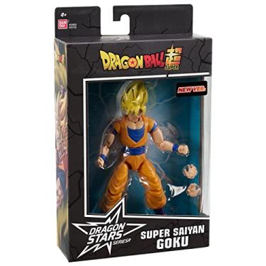 Boneco Dragón Ball Goku Prata 16cm Coleção Brinquedo - Araujo