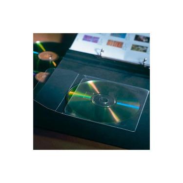 Imagem de Bolsas Auto Adesivas para Cd com Aba - 127x127mm