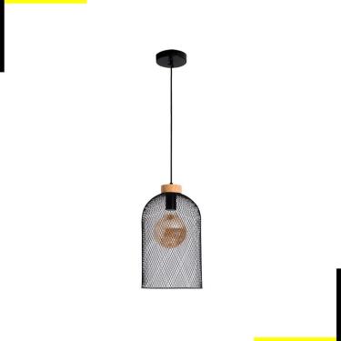 Imagem de Pendente Elis 22cm 1E27 | Nordecor D1351