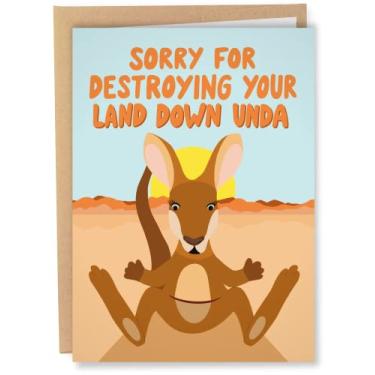 Imagem de Sleazy Greetings Cartão divertido de Dia das Mães da Filha | Cartão de Feliz Aniversário para a Mãe | Cartão de agradecimento para o Dia das Mães | Cartão Canguru Austrália