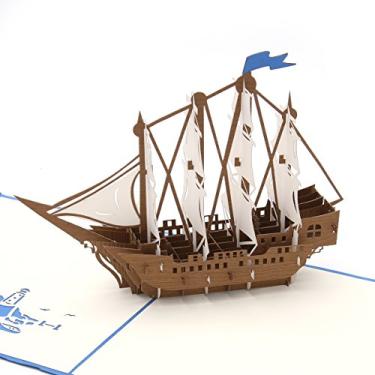 Imagem de Cartão de felicitações Liif Set Sail para todas as ocasiões, parabéns, cartão de feliz aniversário, cartão de Dia dos Pais, cartão de aposentadoria, cartão de aniversário, presentes exclusivos para homens, mulheres