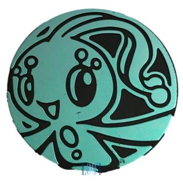Imagem de Manaphy Coin from The Pokemon Trading Card Game (Large Size) - Blue