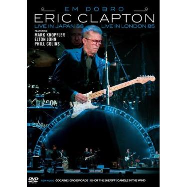 Imagem de Dvd Eric Clapton Em Dobro Japan 88 And London 85 - Strings E Music