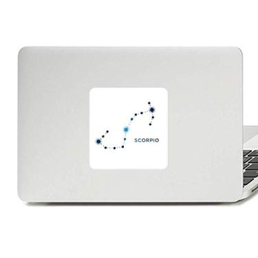 Imagem de Adesivo de vinil do signo do zodíaco Scorpion Constelação Adesivo para laptop Decoração de PC