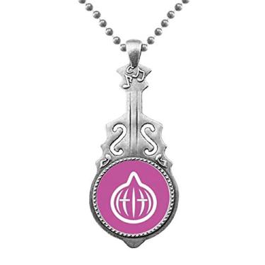 Imagem de OFFbb-USA Pingente de cebola Happy Onion Body Jewelry Music Guitar Torque Hangtag