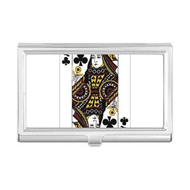 Imagem de Club Q – Porta-cartões com estampa de cartões de visita