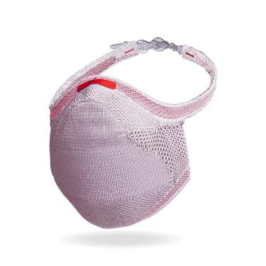 Imagem de Máscara Fiber Knit Sport + Filtro de Proteção + Suporte (Rosa, M)