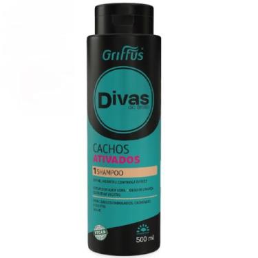 Imagem de Shampoo Griffus Cachos Ativados Divas Do Brasil 500ml