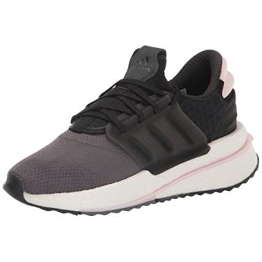 Imagem de adidas Tênis feminino X_plrboost, Cinza/preto/rosa claro, 6