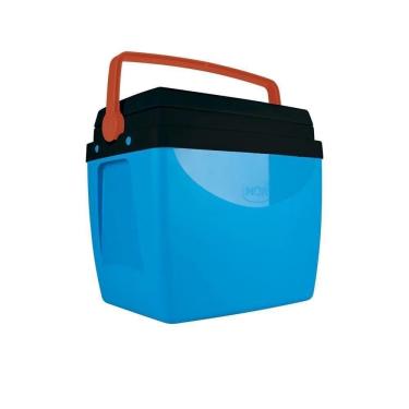 Imagem de Caixa Térmica 26l Azul e Laranja - Mor