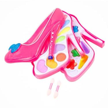 Imagem de Maquiagem Infantil Paleta De Sombras Maleta Sapatinho