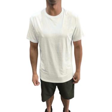 Imagem de Camiseta Masculina Pima Basica Algodão Peruano Camisa Premium - Oxidad