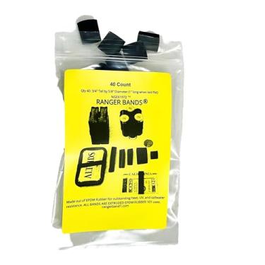 Imagem de Pulseiras Ranger de alta tensão, pequenas, 40 unidades, serve para pulseiras de corda de paraquedas, feitas de borracha EPDM para equipamento de sobrevivência e correia de vários tamanhos, feitas nos EUA NGE61972