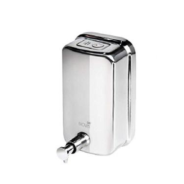 Imagem de Dispensador Saboneteira Líquida Visium Inox 500Ml - Aço inox 304 Polido - Biovis