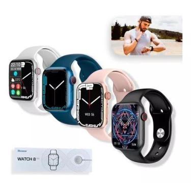 Imagem de  Relogio Smartwatch W28 Pro Com NFC Serie 8 45mm Lançamento - Microwea