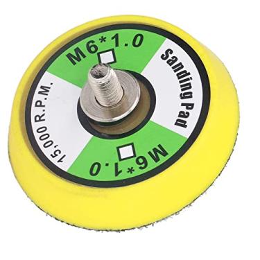 Imagem de Almofada de Apoio de Gancho e Laço, Placas de Apoio de Gancho e Laço Polidor de Lixadeira de Ar 5 Discos de Lixa Acessórios de Rebarbadora Angular de Gancho e Laço Almofada de