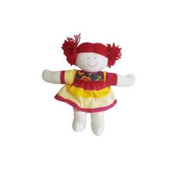 Imagem de Boneca de Pano Para Brincar Cacau Aninha 4 - BJCambalhota