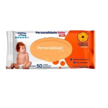 Imagem de Toalha Umedecida Personalidade Baby Ultra Com 50Un  Eurofral - Eurofra