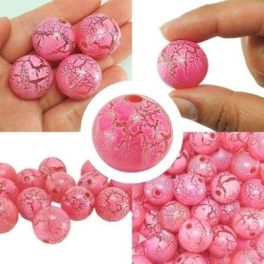 Imagem de Contas Miçangas 20mm até 15 peças p/ colar pulseira bijuteria brinco e