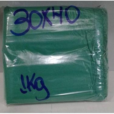 Imagem de Sacola 30 X 40 Reciclada Pacote Com 1 Kg Aprox.280 Unidades - Higipack