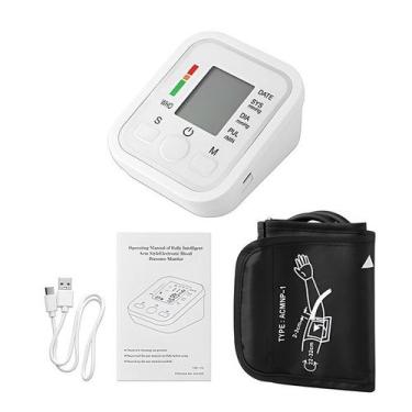 Imagem de Aparelho Portátil de Medir Pressão Arterial Digital Automático Monitor