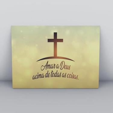 Imagem de Quadros TAC Religião Cristã 067 - 20x30cm - Colorido - MDF