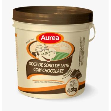 Imagem de Doce De Soro Leite Com Chocolate 4,8kg - Aurea