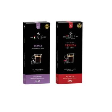 Imagem de Cápsula Café Nespresso Compatível Café Italle 20 Und