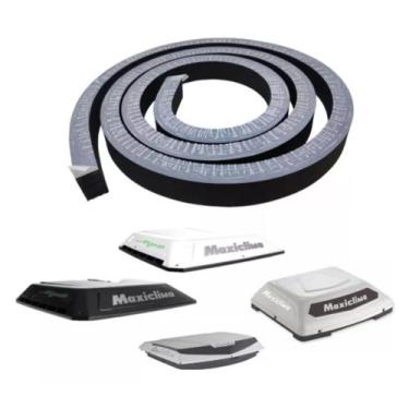 Imagem de Perfil Eva Borracha Vedação Climatizador 25x20x2600 Mm - Maxiclima
