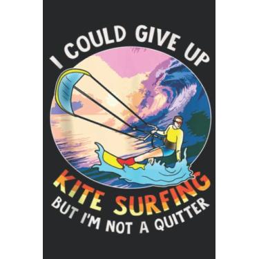 Imagem de Kite Surfing Kiteboarding Funny Surfer Good: Lined Journal Notebook To Do Schedule, Medium 6x9 Inches, 100 Pages, Printed Cover